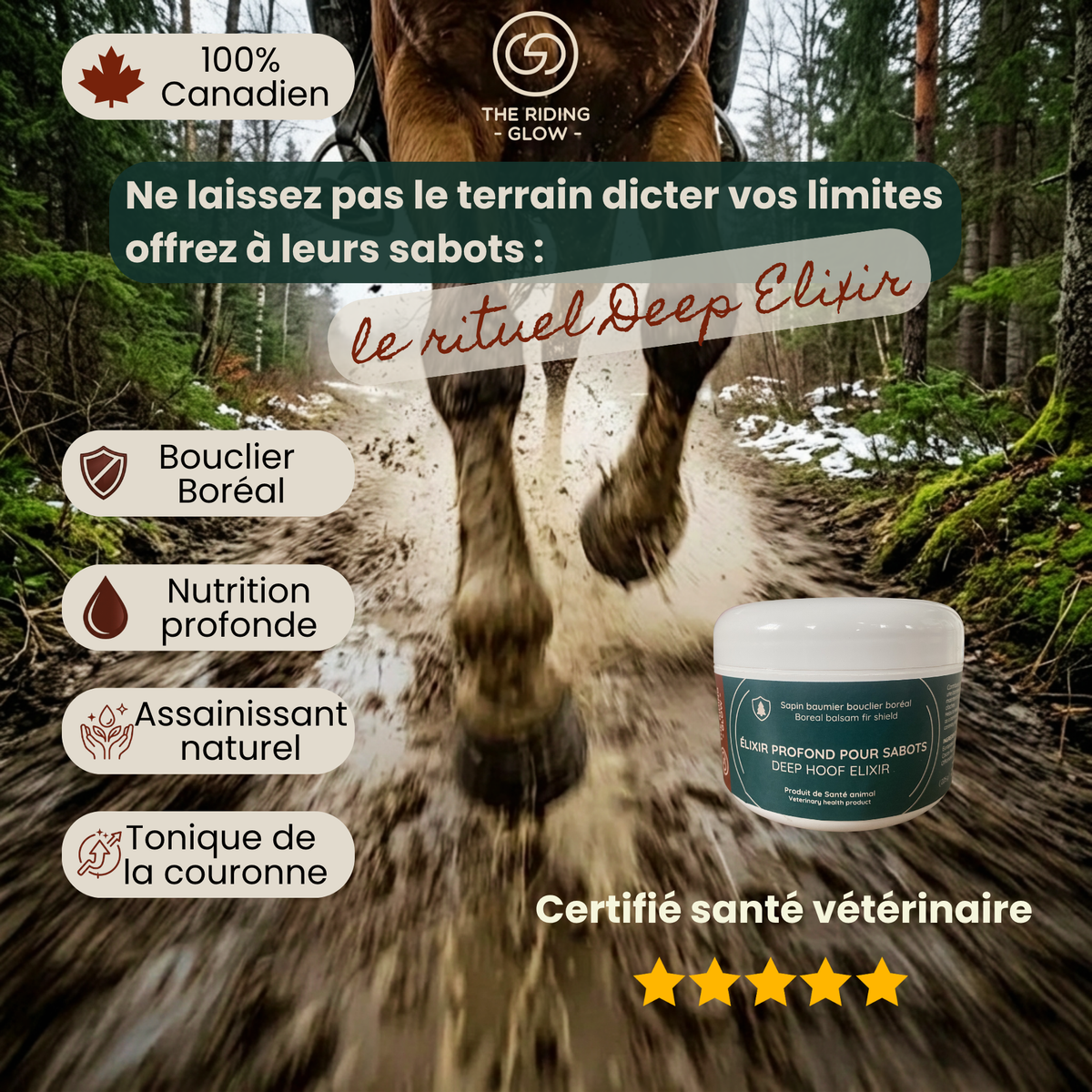 Elixir profond pour sabots